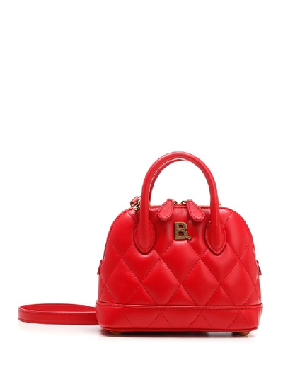 Shop Balenciaga Ville Xxs Tote Bag In Red