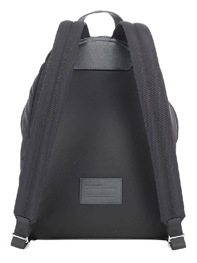 Shop Givenchy Logo Backpack In Black