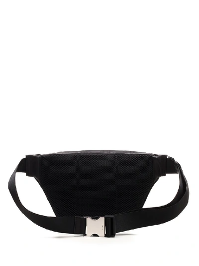 Shop Fendi Ff Diagonal Belt Bag In Black