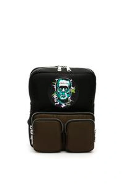 Shop Prada Frankenstein Backpack In Multi