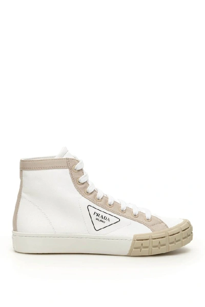 Shop Prada Cassetta Wheel High In Multi