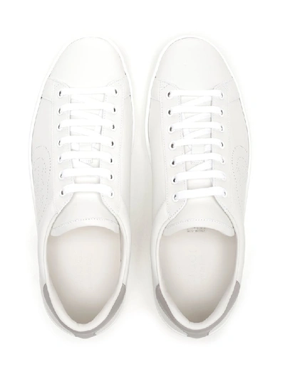 Shop Gucci Ace Interlocking G Sneakers In White