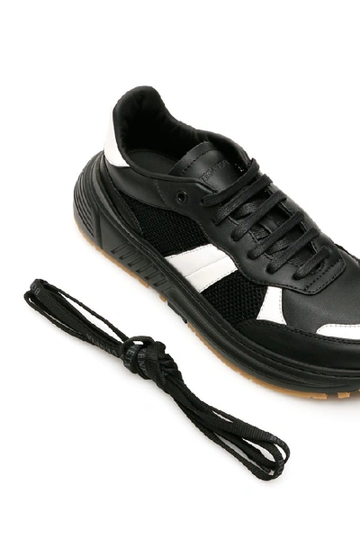 Shop Bottega Veneta Speedster Sneakers In Black