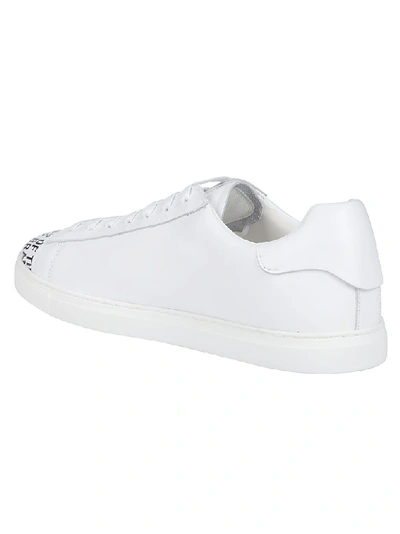 Shop Dsquared2 Icon Logo Low Top Sneakers In White