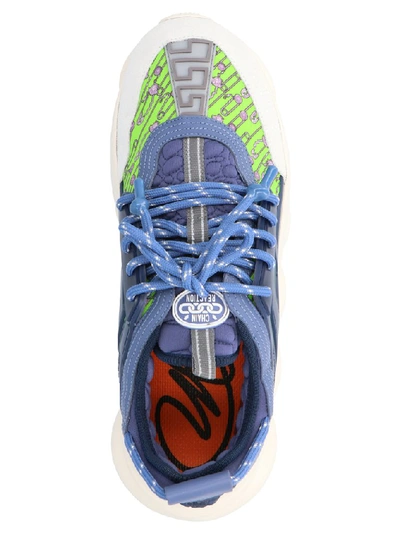 Shop Versace Chain Reaction Sneakers In Multi