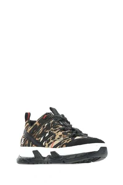 Shop Burberry Union Sneakers In Multi