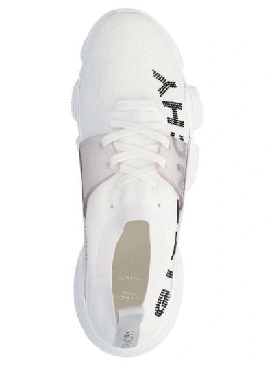 Shop Givenchy Jaw Logo Sneakers In White