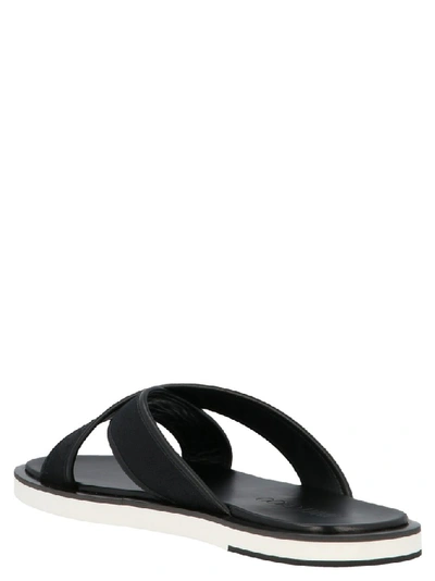 Shop Jimmy Choo Palmo Slides In Black