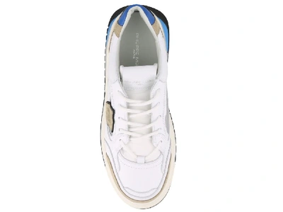 Shop Philippe Model Saint Denis Sneakers In White