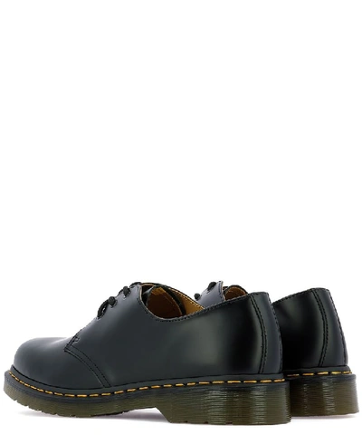 Shop Dr. Martens' Dr. Martens Stitch Detail Lace In Black