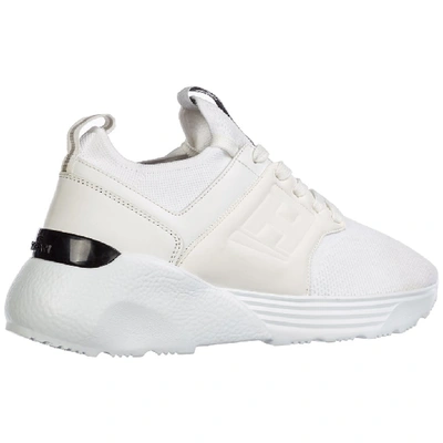 Shop Hogan H443 Sneakers In White