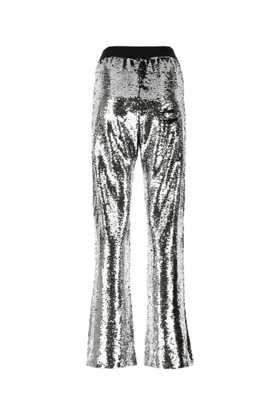 Shop Golden Goose Deluxe Brand Kelly Trousers In Silverblack