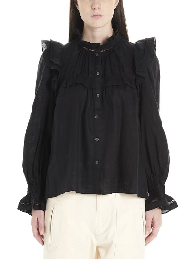 Shop Isabel Marant Étoile Atedy Shirt In Black