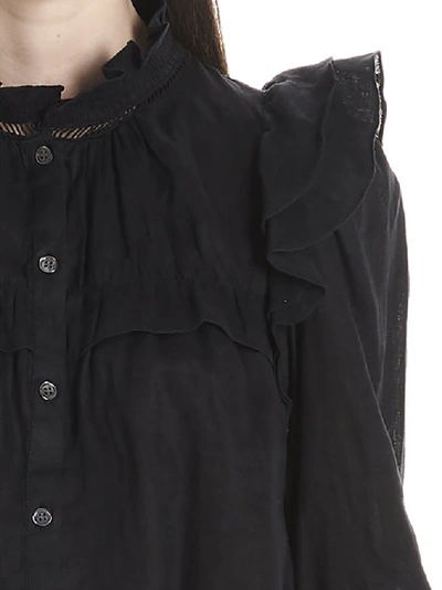Shop Isabel Marant Étoile Atedy Shirt In Black