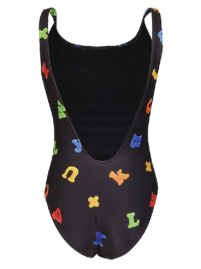 Shop Moschino Logo Printed One In Multi