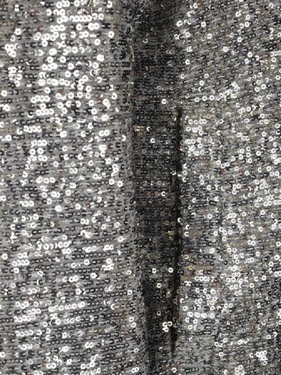 Shop Herno Sequin Bomber Jacket In Silver