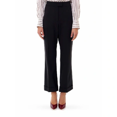 Shop Brunello Cucinelli High Waisted Flare Pants In Black