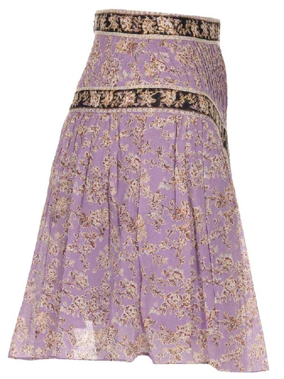 Shop Isabel Marant Étoile Valerie Skirt In Multi