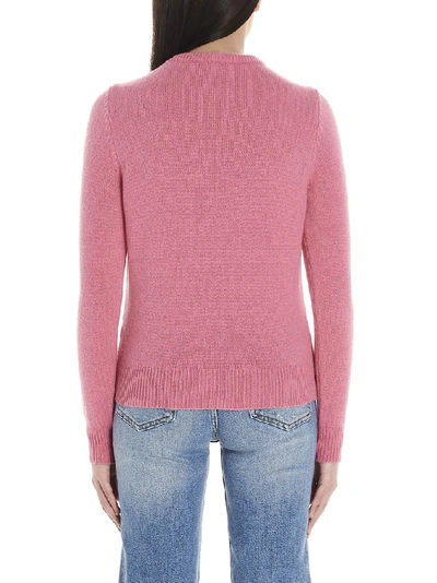 Shop Chiara Ferragni Chiara Motif Sweater In Pink