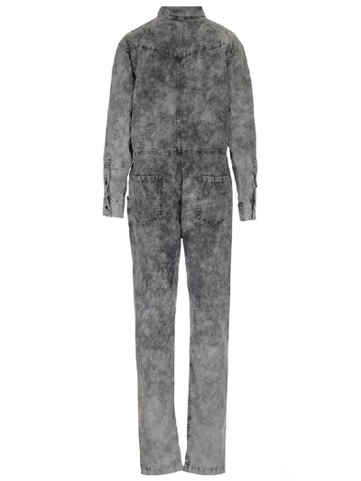 Shop Isabel Marant Étoile Idesia Jumpsuit In Grey