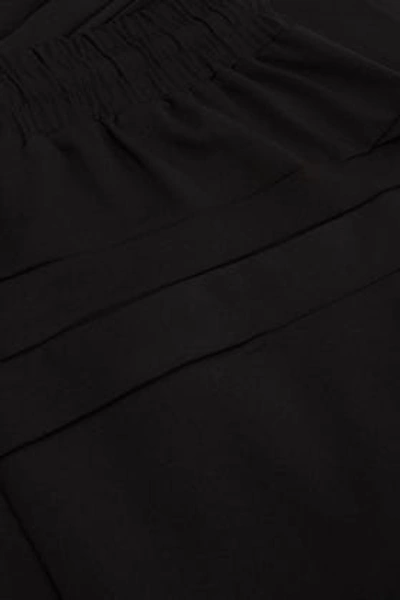 Shop Les Benjamins Cotton-blend Shorts In Black