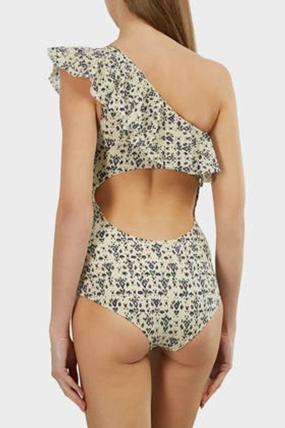 Shop Isabel Marant Étoile Sicilya One-shoulder Swimsuit