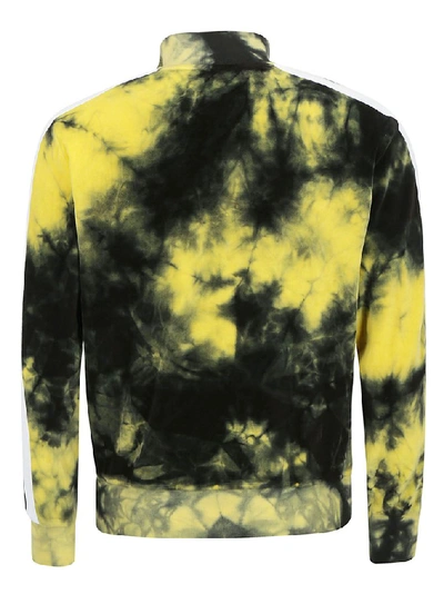 Shop Palm Angels Tie Dye Print Track Jacket In Multi