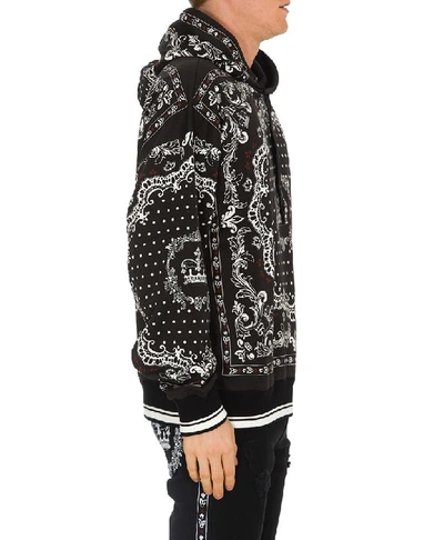 Shop Dolce & Gabbana Monogram Printed Hoodie In Multi