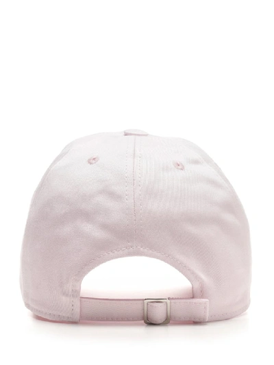 Shop Thom Browne Embroidered Baseball Cap In Pink