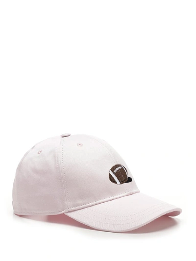 Shop Thom Browne Embroidered Baseball Cap In Pink