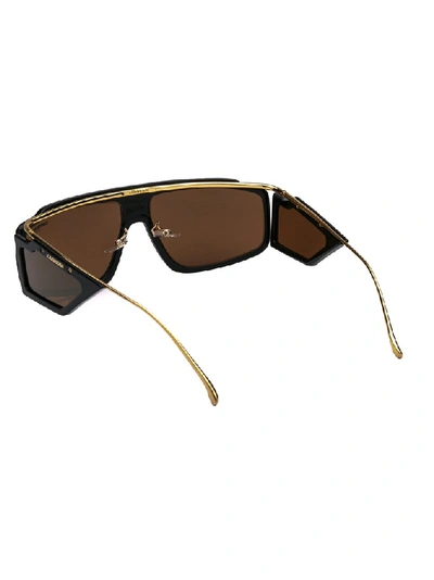 Shop Carrera Facer Rectangular Sunglasses In Black