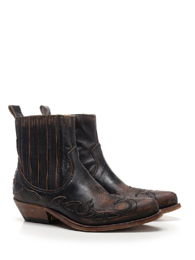 Shop Golden Goose Deluxe Brand Santiago Ankle Boots In Brown