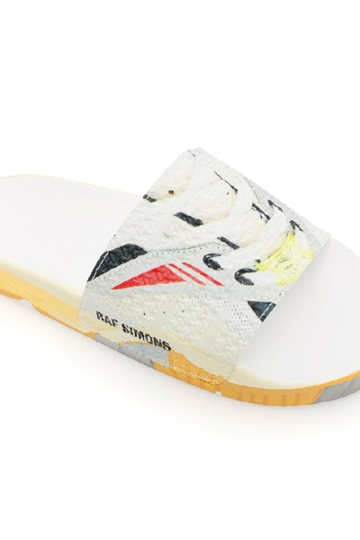 Shop Adidas Originals Adidas By Raf Simons X Raf Adilette Slides In Multi