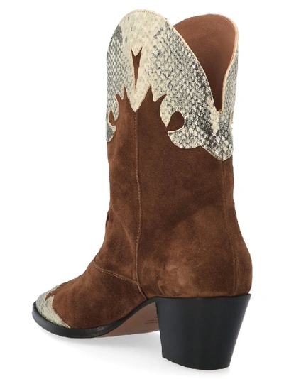 Shop Paris Texas Embellished Boots In Brown