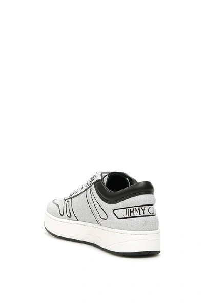 Shop Jimmy Choo Hawaii/f Sneakers In Grey