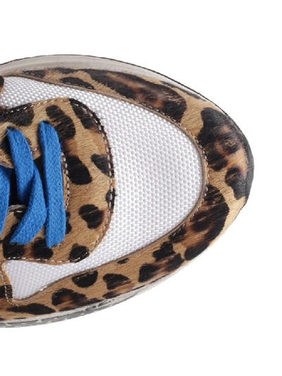 Shop Golden Goose Deluxe Brand Running Sole Sneakers In Animalier