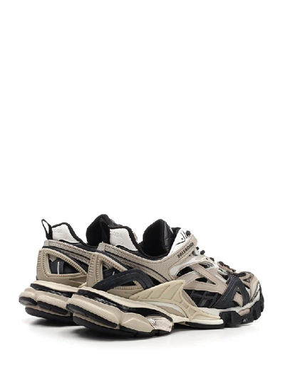 Shop Balenciaga Track 2.0 Sneakers In Beige