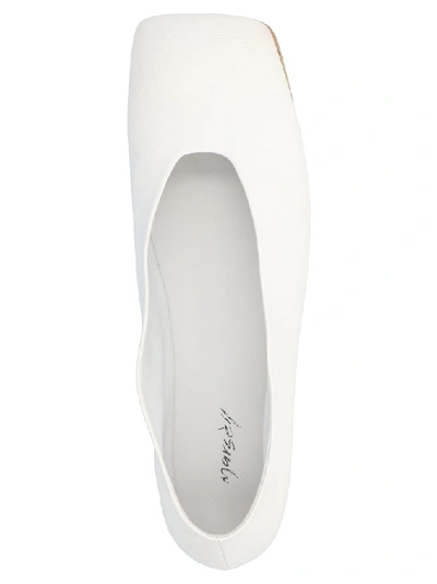 Shop Marsèll Spatolona Ballet Flats In White