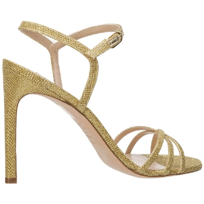 Shop Stuart Weitzman Starla Sandals In Gold