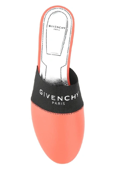 Shop Givenchy Bedford Logo Mules In Multi