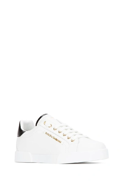 Shop Dolce & Gabbana Portofino Low In White