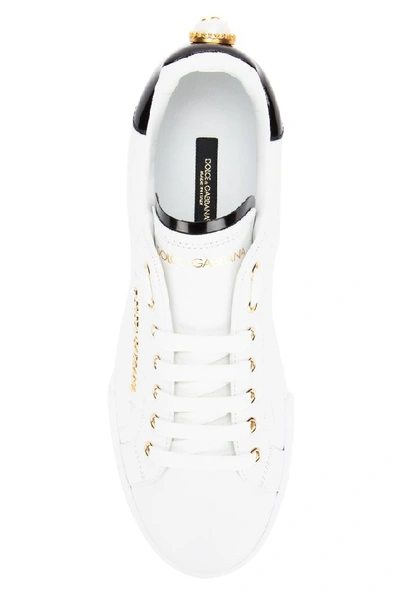 Shop Dolce & Gabbana Portofino Low In White