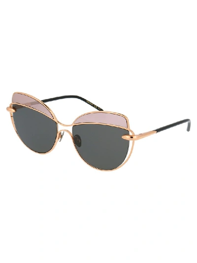 Shop Pomellato Eyewear Two In Metallic