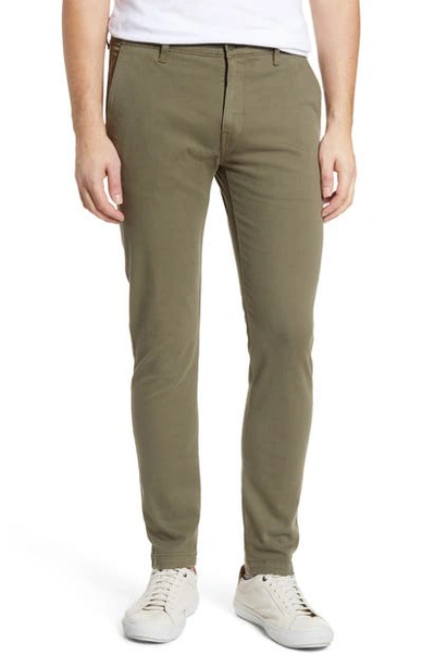 Shop Levi's Xx Slim Tapered Chinos In Bunker Olive Shady