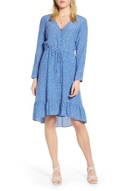 Shop Rails Jade Long Sleeve Dress In Blue Wisteria