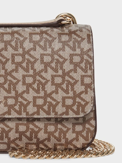 DKNY Bryanna Shoulder Bag Chino/Caramel One Size: Handbags