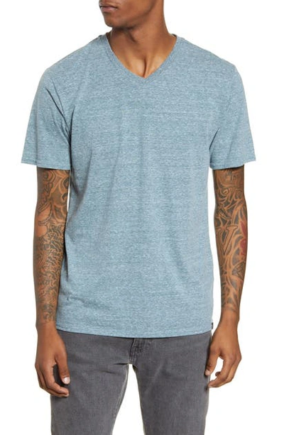 Shop Threads 4 Thought Slim Fit V-neck T-shirt In Dark Spruce