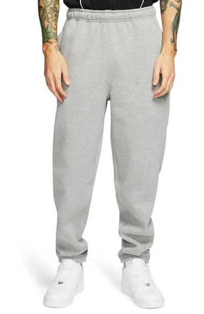 Shop Nike Pants In Dark Grey Heather