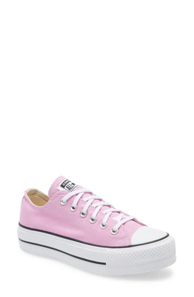 Shop Converse Chuck Taylor All Star Lift Slip-on Sneaker In Peony Pink/ White/ Black