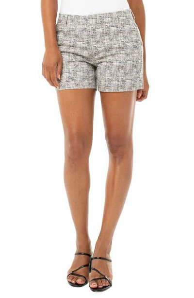 Shop Liverpool Trouser Shorts In Light Tobacco Abs